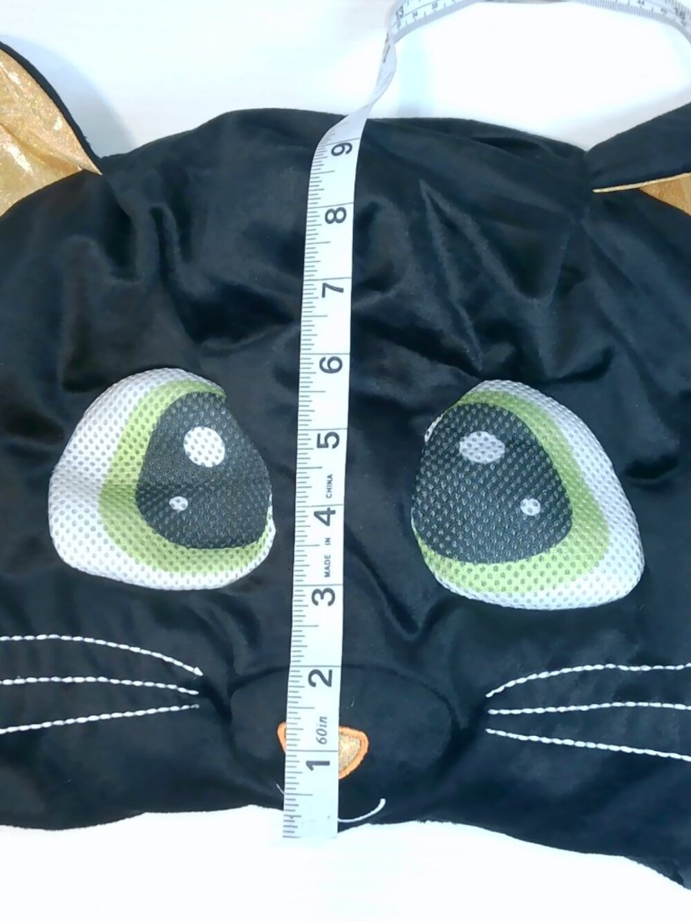 Halloween Costume & Accessory Lot – Cat Mask, Velvet Top, Corset Belt, Metallic - Picture 8 of 16
